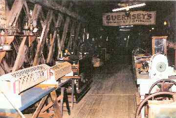 Shushan Bridge Museum exhibits. Photo by Dick Wilson